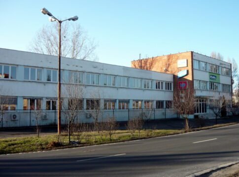 EVM Zrt. (Caola, Bip, Wu2, stb. gyártója) budapesti központja a XVII. kerületben (Régiakadémiatelep)