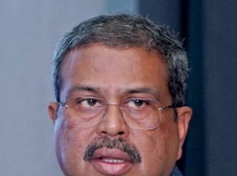 The Union Minister of Education, Shri Dharmendra Pradhan addressing the gathering at the ceremonial release ceremony of Publications on Classical Languages held at Kaushal Bhawan, in New Delhi on Jan…