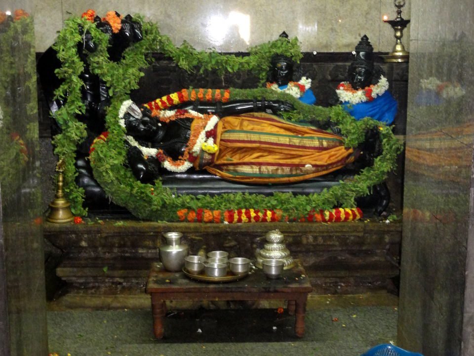 Pune Performer Invokes Goddess of Sleep Amidst Rising Sleeplessness The idol of Ranganatha is 4.5 feet in length with Bhoo devi and Neela Devi sitting near the leg. Lord is in Yoga Nidra and his Shesha (Lord Vishnus Snake) is spreading his hoods like an umbrella and …
