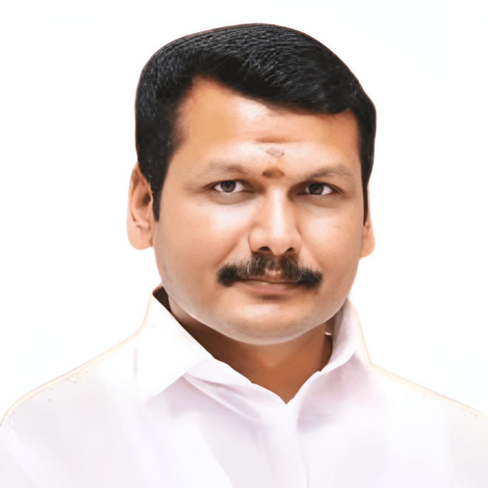 V. Senthil Balaji, Member of the Tamil Nadu Legislative Assembly (Karur Constituency)