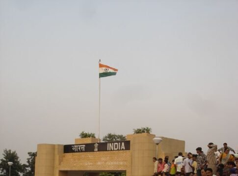 at Waga border crossing at Waga border crossing