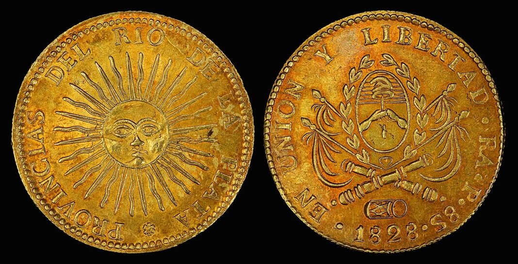 Global Uncertainty Propels Gold and Silver as Preferred Safe Haven Assets Argentina, 8 gold escudos (1828)