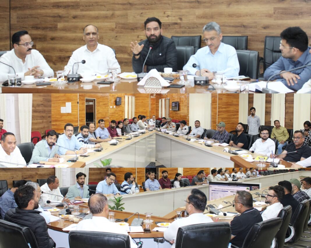 MLA Mehraj Din Malik and DC Krishan Lal Review GIS-Based Master Plan for Doda MLA Mehraj Din Malik and DC Krishan Lal Review GIS-Based Master Plan for Doda