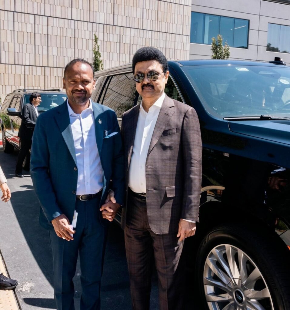 M.K. Stalin - Chief Minister of Tamil Nadu & Cecil Sunder