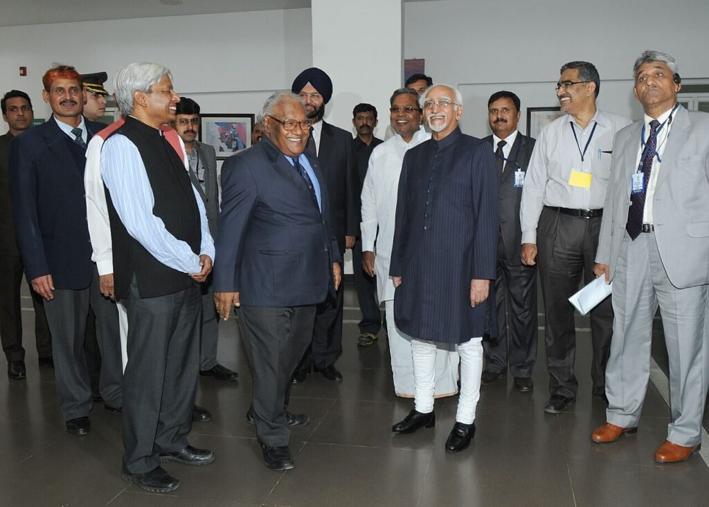 The Vice President, Shri Mohd. Hamid Ansari at the Silver Jubilee celebrations of the Jawaharlal Nehru Centre for Advanced Scientific Research, in Bangalore on January 05, 2015. The Chief Minister of…