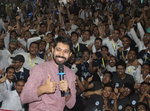 Ayman Sadiq and excited students at the closing ceremony of 8th DCSC National Science Festival 2023 organized at Dhaka College. Ayman Sadiq and excited students at the closing ceremony of 8th DCSC National Science Festival 2023 organized at Dhaka College.