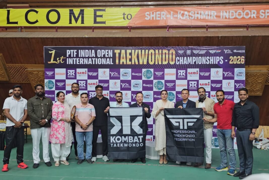 1st PTF India Open International Taekwondo Championships Inaugurated in Srinagar, Jammu and Kashmir 1st PTF India Open International Taekwondo Championships Inaugurated in Srinagar, Jammu and Kashmir
