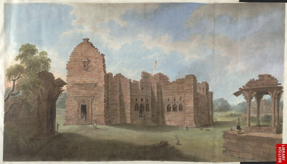 Jammu and Kashmir: Union Home Secretary to Review Final Security Blueprint for Amarnath Yatra in Srinagar Interior of the Madan Mohan temple, a watercolor by Seeta Ram, c.1814-15* (BL) Exterior and interior views of a temple at Brindaban, a watercolor by Seeta Ram, c.1814-15* (BL); also: *Courtyard of a …