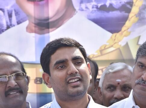 Nara Lokesh, minister of IT, Panchayatiraj and Rural Development. AP Govt Nara Lokesh, minister of IT, Panchayatiraj and Rural Development. AP Govt