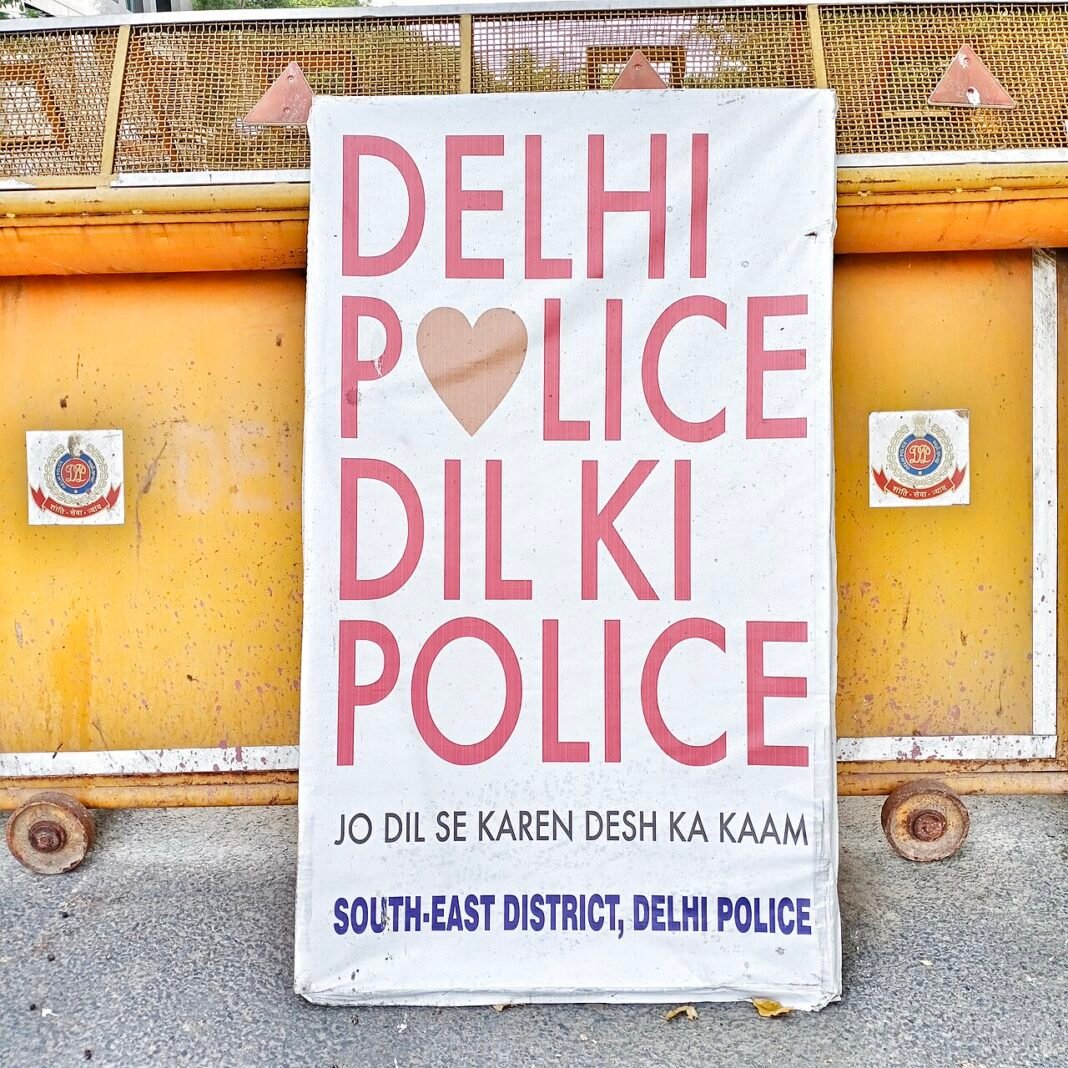 Delhi Police Launches Weekly ‘Jan Sunwai’ to Enhance Grievance Redressal The new Delhi Police banner released amid the COVID-19 pandemic on 23 April 2020. Also used on Delhi Police social media accounts.