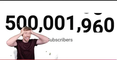 MrBeast Becomes First YouTube Creator to Reach 500 Million Subscribers MrBeast Becomes First YouTube Creator to Reach 500 Million Subscribers
