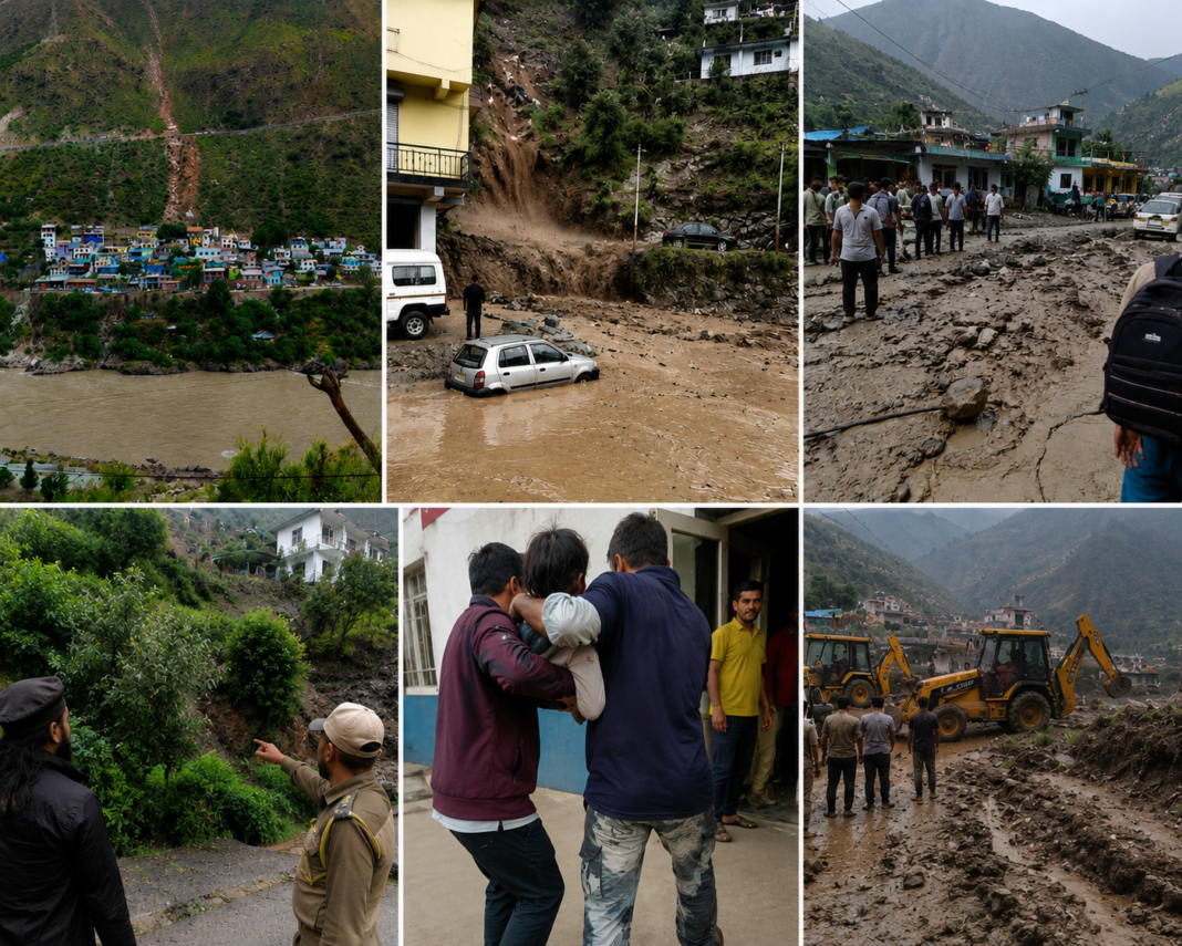 Extreme Rainfall Triggers Mudslides, Damages Homes and Injures Students in Thathri Extreme Rainfall Triggers Mudslides, Damages Homes and Injures Students in Thathri