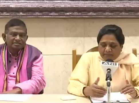 Ajit Jogi with Mayawati Ajit Jogi with Mayawati