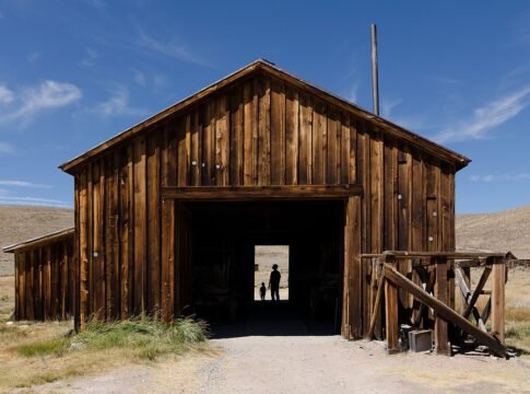 County Barn, Bodie, California.