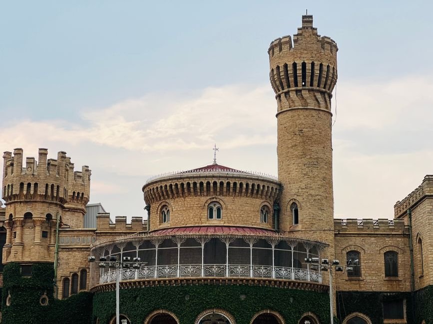 Karnataka: Greater Bengaluru Authority Seeks Supreme Court Nod to Postpone Civic Polls Front view of Bangalore Palace with its stone architecture and historic towers in Bengaluru, India.