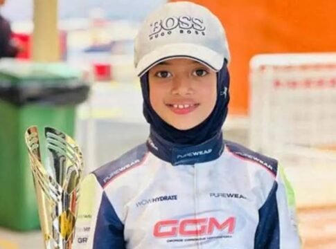 Atiqa Mir at a karting event in 2024 ... Atiqa Mir at a karting event in 2024 ...