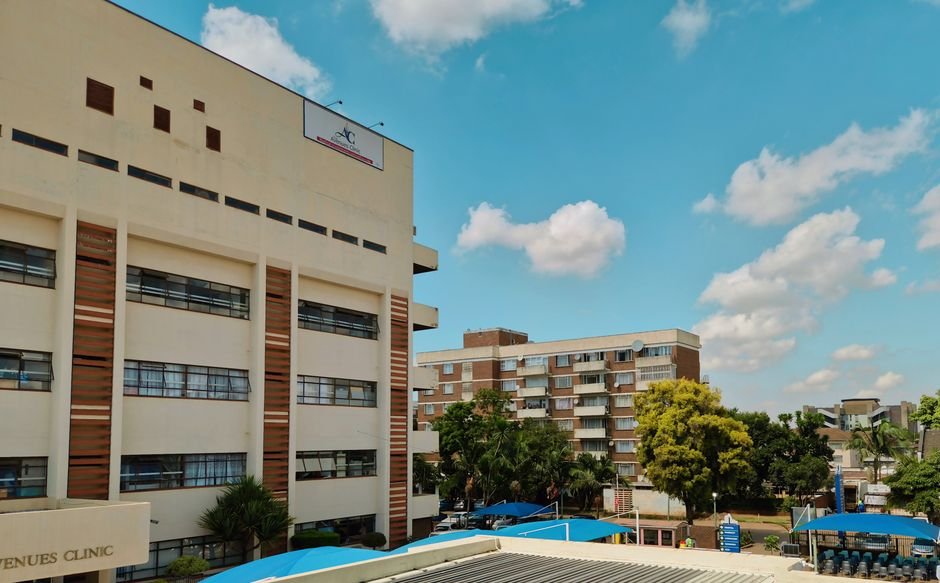 Anantnag Hospital Faces Negligence Allegations After Patient’s Death Post-Surgery Avenues Clinic with blue sky and urban setting in Harare, Zimbabwe.