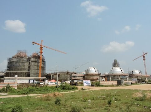 Building of Jang E Azadi Memomorial under construction, Jalandhar, Punjab, India Building of Jang E Azadi Memomorial under construction, Jalandhar, Punjab, India