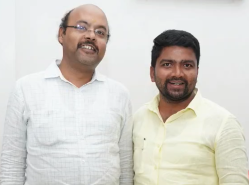 Dr. Basavaraju C Jettihundi is with minister Yatindra Siddaramaiah