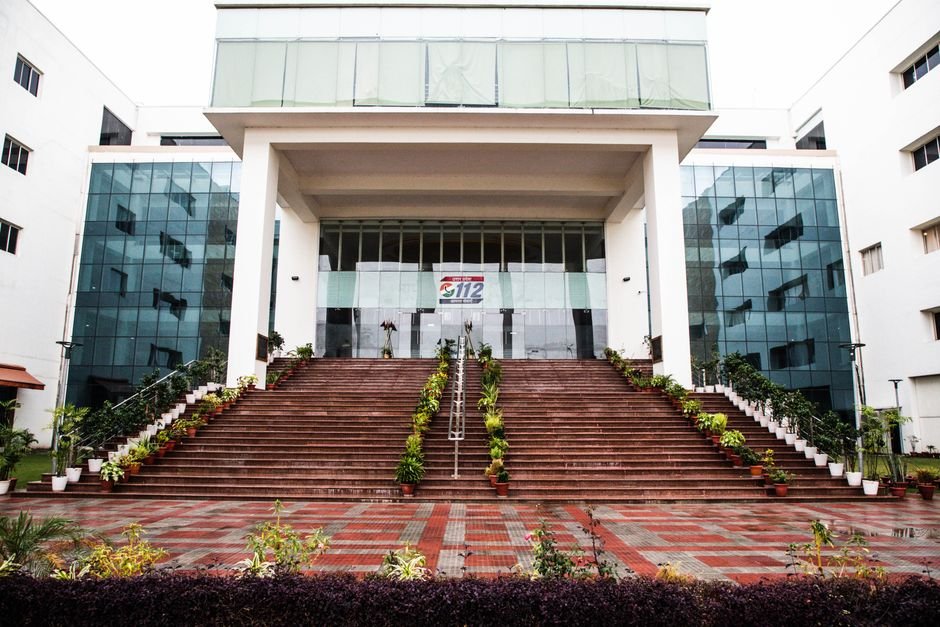 Punjab: Sandeep Rishi Reappointed Jalandhar Municipal Corporation Commissioner Elegant facade of a government building in Lucknow, Uttar Pradesh with prominent staircase and glass windows.