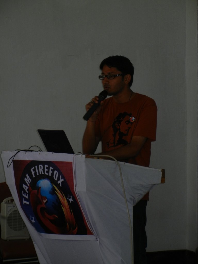 Arunachal Pradesh Activist Detained Under NSA Amid Kaziranga Hotel Protest Manjil P. Saikia, Managing Editor of Gonit Sora, giving a talk on "Maths in web 2.0 way"