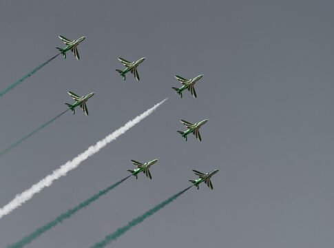 Saudi Falcons participated in many events and competitions, whether in official celebrations or tourist festivals inside and outside Saudi Arabia.