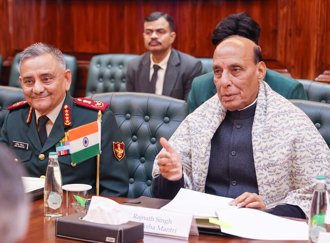 Uttar Pradesh: Defence Minister Rajnath Singh Emphasizes Character Development in Education at BBAU Convocation The Union Minister for Defence, Shri Rajnath Singh meeting with the High Representative/Vice President of the European Union Commission held, in New Delhi on January 27, 2026.