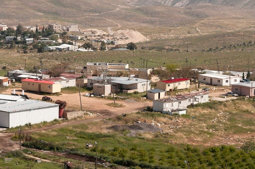 Israeli settlement in the West Bank near Za'atara