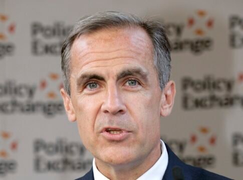 Mark Carney at a Policy Exchange summer party, August 2015