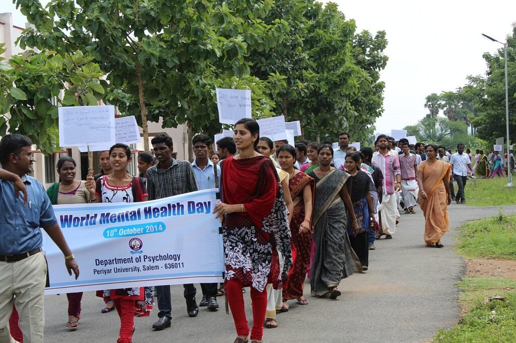 Mental Health awareness rally on October 10 2014.