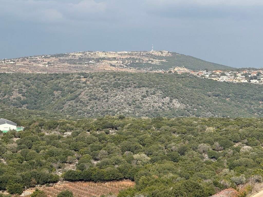 Name: Marvin - the destroyed village in southern LebanonDescription: A view of the ruins of the village of Marviin in southern Lebanon - a Hezbollah outpost along with the neighboring Jabal Blat to t…