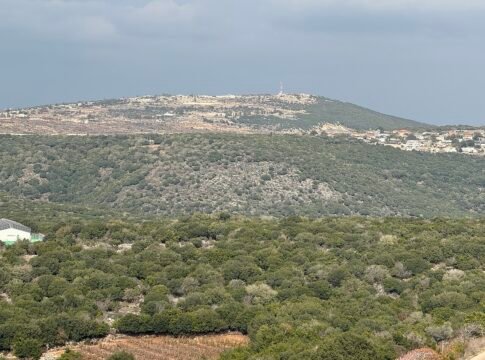 Name: Marvin - the destroyed village in southern LebanonDescription: A view of the ruins of the village of Marviin in southern Lebanon - a Hezbollah outpost along with the neighboring Jabal Blat to t…