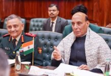 India Adopts Holistic Approach to Bolster Defence Preparedness Against Emerging Threats: Rajnath Singh The Union Minister for Defence, Shri Rajnath Singh meeting with the High Representative/Vice President of the European Union Commission held, in New Delhi on January 27, 2026.