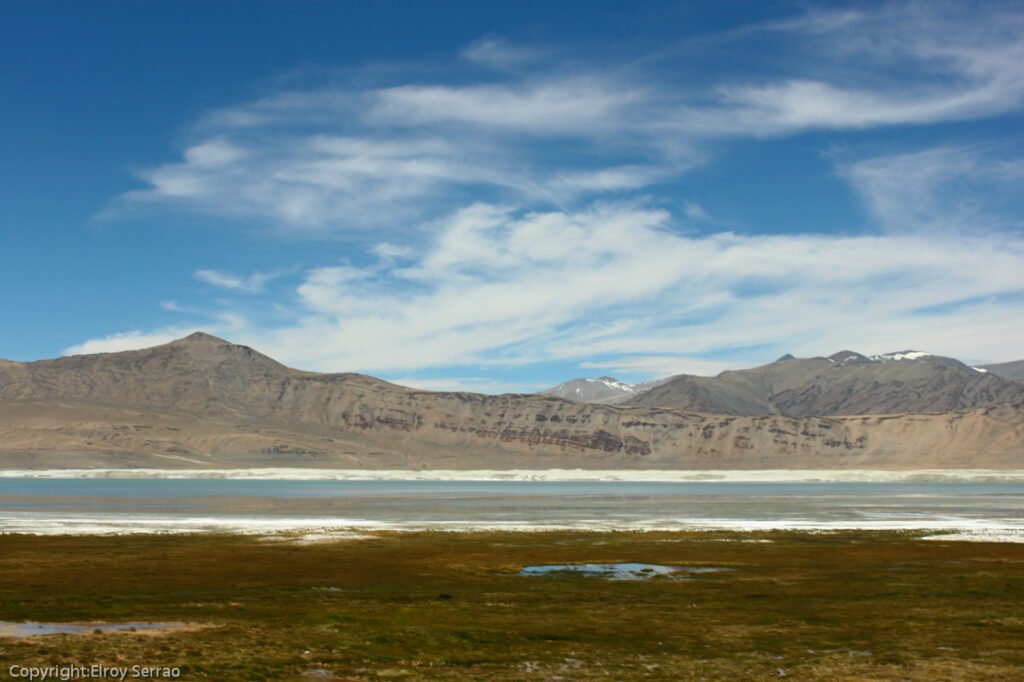 Tso Kar lake on the way to Sarchu