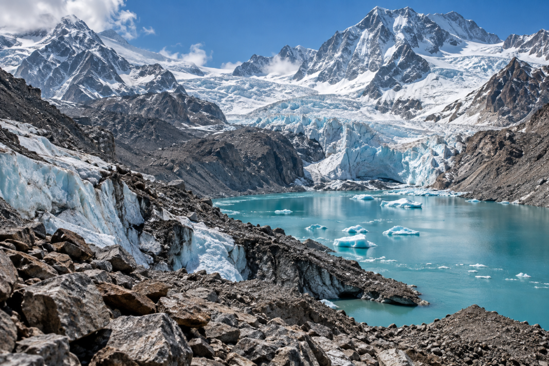 24 High-Risk Glacial Lakes Identified in J&K; Government Plans GLOF Early Warning System 24 High-Risk Glacial Lakes Identified in J&K; Government Plans GLOF Early Warning System