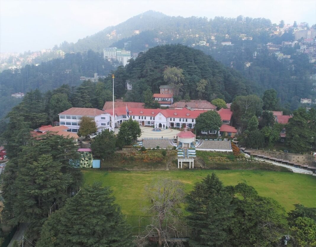 Rakesh Alfred Appointed New Headmaster of Bishop Cotton School, Shimla Aerial view of Bishop Cotton School (Shimla)
