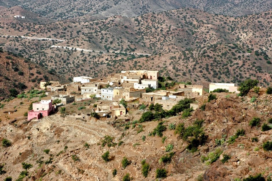 SAG-AFTRA Extends Duncan Crabtree-Ireland’s Contract, Adds CEO Title Aerial view of a traditional village nestled in the Tafraoute mountains, Morocco.