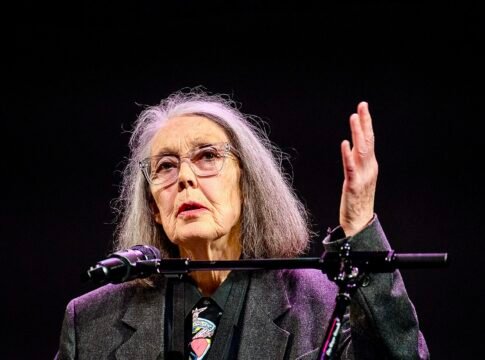 Anne Carson, poet, at the 2024 National Book Awards Anne Carson, poet, at the 2024 National Book Awards