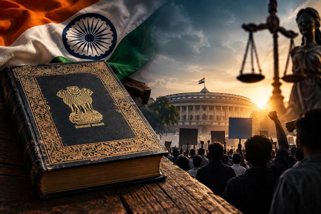 The Constitution on Paper, the Reality on the Ground: Is Indian Democracy Living Up to Its Promises? The Constitution on Paper, the Reality on the Ground: Is Indian Democracy Living Up to Its Promises?