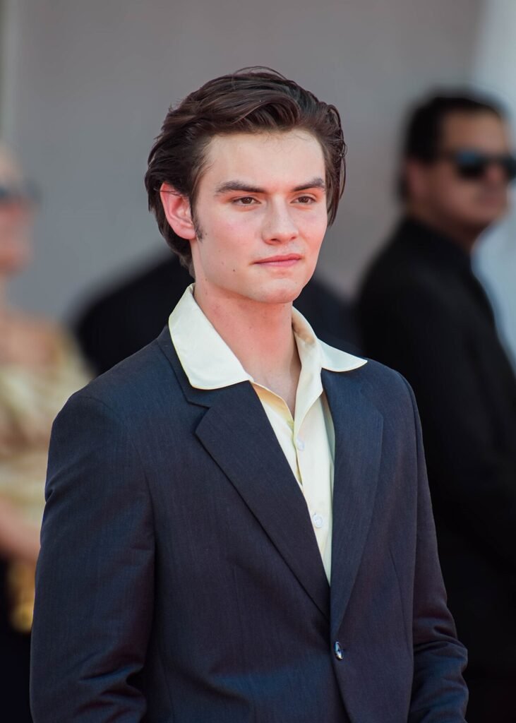 Disclaimer (TV series) actor, Louis Partridge, at 81st Venice International Film Festival