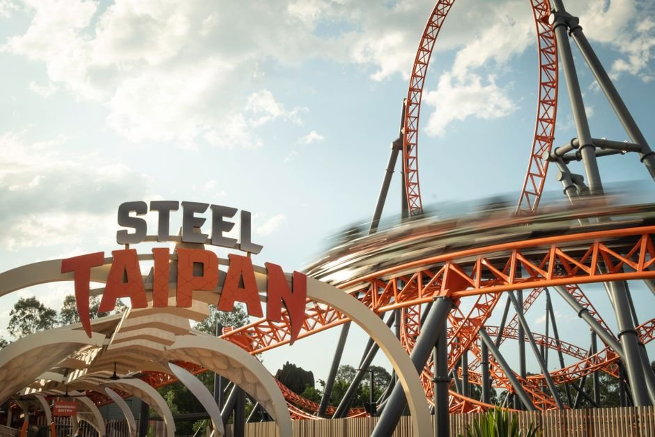 Six Flags to Install Seat Belts on Goliath Coaster After Fatal Rider Ejection Experience the excitement of the Steel Taipan rollercoaster at Dreamworld theme park.