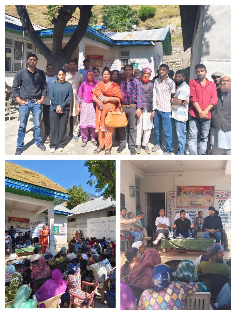 Special Gram Sabha Held at Dugga Panchayat in Drabshalla Block Special Gram Sabha Held at Dugga Panchayat in Drabshalla Block