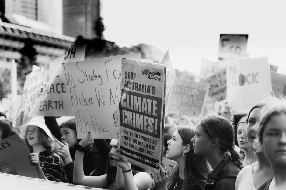 Climate Ambition Support Alliance Bolsters Vulnerable Nations’ Voice in Global Climate Talks Passionate protestors rally against climate change in Sydney's city center.