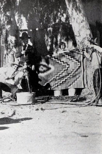 Lee Hwan-kyung Directs Vino G. Bastian, Pevita Pearce in Indonesian Father-Son Drama ‘Gasigogi’ Production still from the American western film A Son of His Father (1925), on page 40 of the July 18, 1925 Exhibitors Herald. During location shooting in southern Arizona, the crew devised this show…