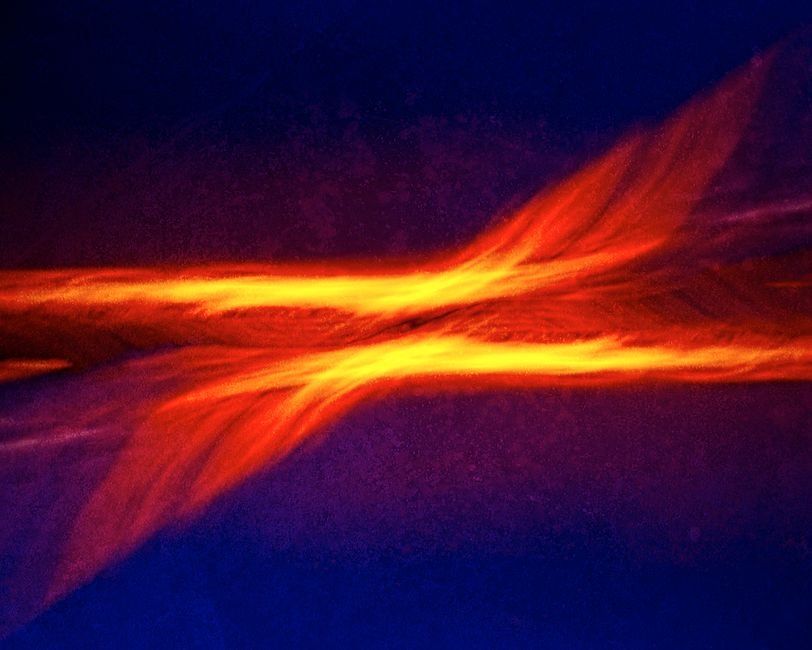 FlareFlow Microdrama Platform Launches in Thailand via AIS Play Partnership Visually striking abstract image featuring a fiery light streak on a dark blue background, evoking movement.